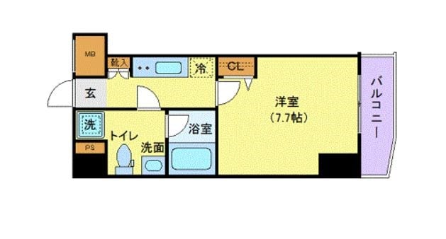 AZEST東十条の物件間取画像