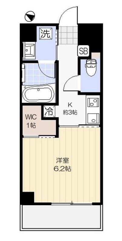 ダン・ラベニール北新宿の物件間取画像