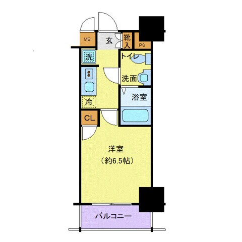 プレール・ドゥーク蒲田の物件間取画像