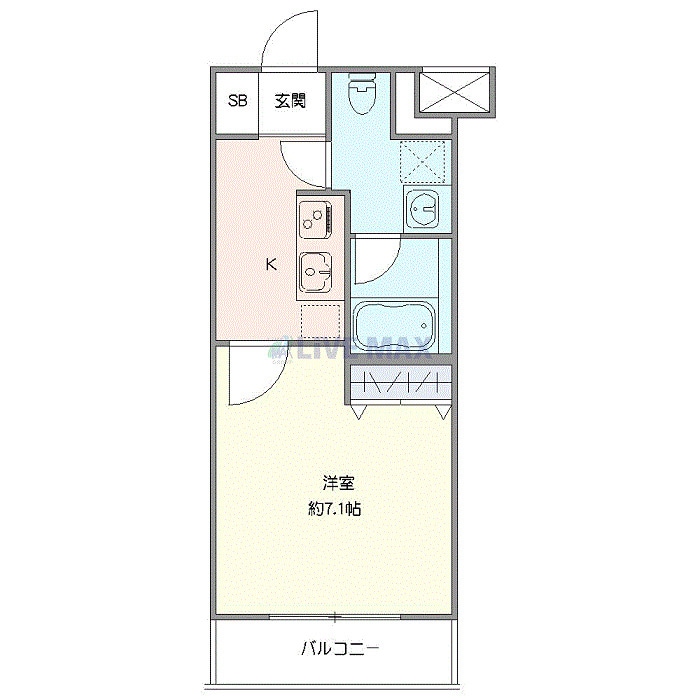 クレヴィスタ成増Ⅱの物件間取画像