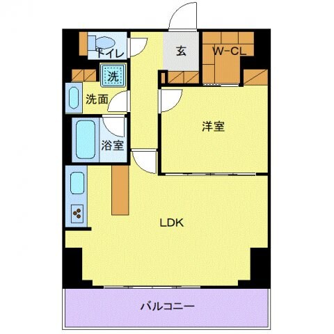 プライムメゾン千葉新町の物件間取画像