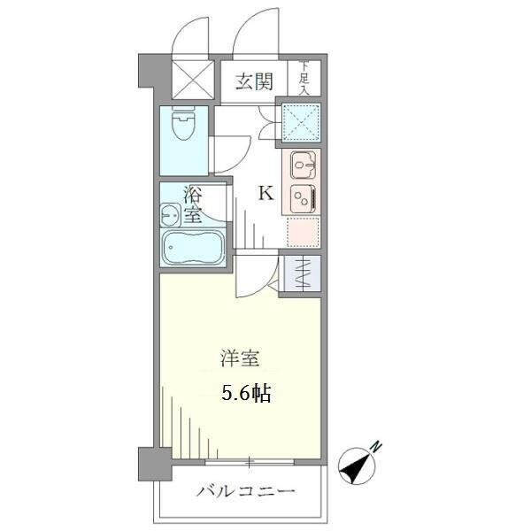 ミリオンガーデン小石川の物件間取画像