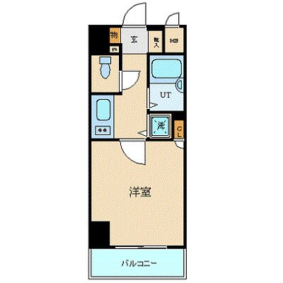 パークウェル麻布の物件間取画像