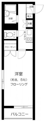 練馬高野台駅 徒歩9分 2階の物件間取画像