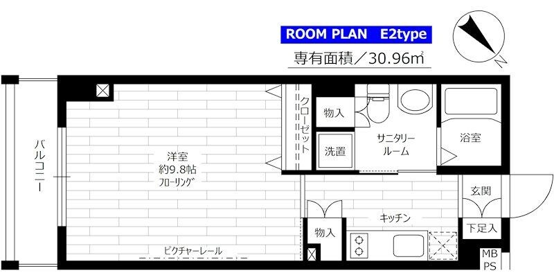 ステージファースト常盤台の物件間取画像