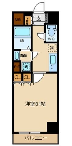 プレール・ドゥーク東陽町の物件間取画像