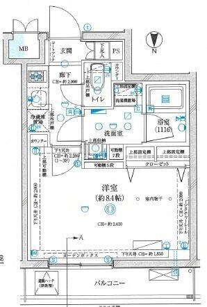 GRAN　PASEO神楽坂Ⅱの物件間取画像