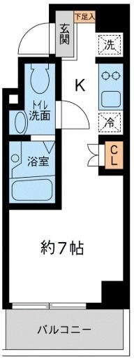 池袋駅 徒歩10分 4階の物件間取画像