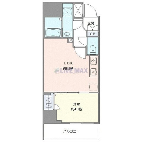 プライムブリス板橋本町の物件間取画像