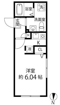 Branche豊島園の物件間取画像