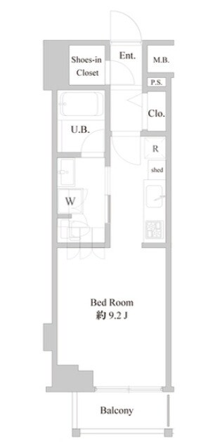 B CITY APARTMENT ITABASHI NORTHの物件間取画像