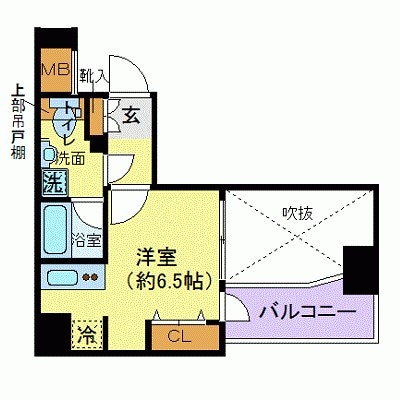 デュアレス千代田三崎町の物件間取画像