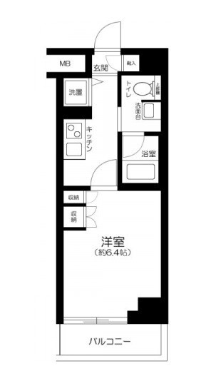 AXAS板橋本町の物件間取画像
