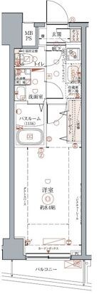 クレヴィスタ光が丘の物件間取画像