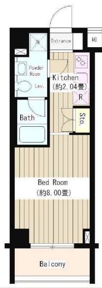 早稲田駅 徒歩6分 3階の物件間取画像