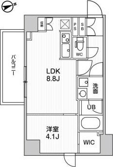 ALTERNA大塚の物件間取画像