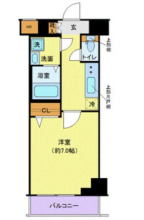 クレヴィスタ板橋本町の物件間取画像