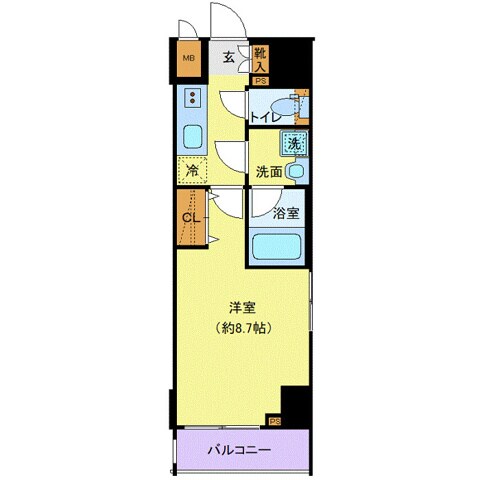 プレール・ドゥーク文京湯島の物件間取画像