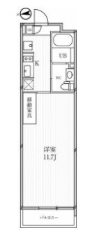 高田馬場駅 徒歩5分 5階の物件間取画像