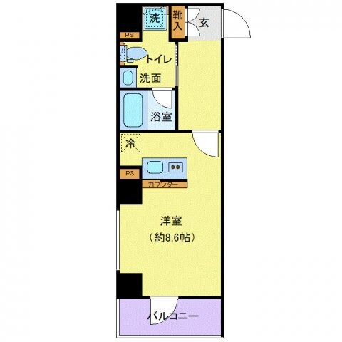 プレール・ドゥーク日本橋浜町の物件間取画像