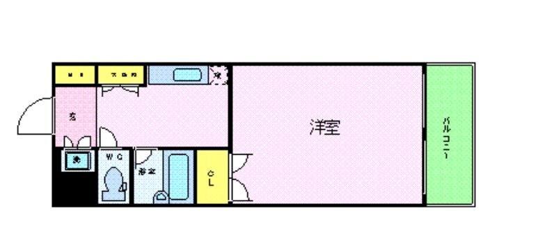 パレステュディオ新宿パークサイドの物件間取画像