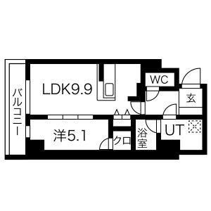 菊川駅 徒歩7分 3階の物件間取画像