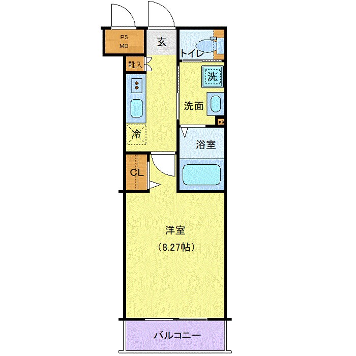 ヴォーガコルテ大山の物件間取画像