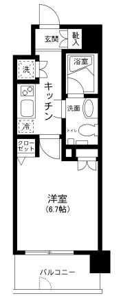 田町駅 徒歩5分 2階の物件間取画像