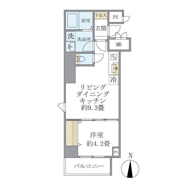 シティフォレスト森下の物件間取画像
