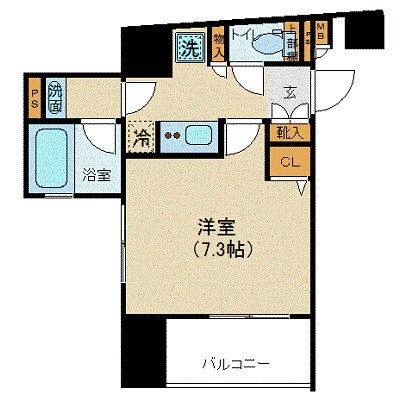 プラチナコート上野の物件間取画像