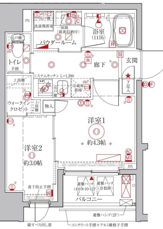 三ノ輪駅 徒歩4分 8階の物件間取画像