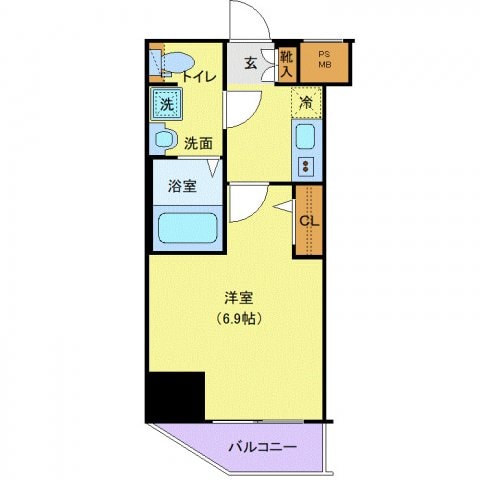 アゼスト西川口の物件間取画像