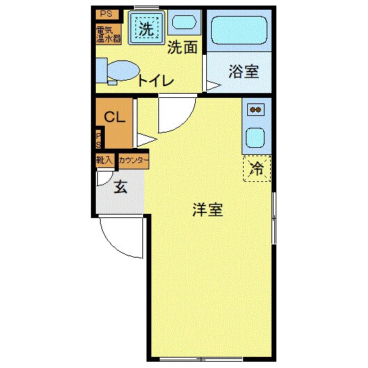 KOUSOU秋葉原の物件間取画像