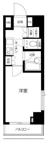 ルーブル清澄白河弐番館の物件間取画像