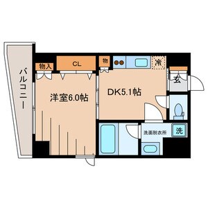 スタイル東上野の物件間取画像
