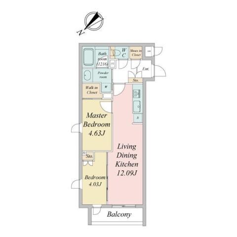 ＬｉｖｅＣａｓａ文京千石Ⅰの物件間取画像