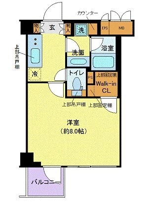 ディアレイシャス三軒茶屋の物件間取画像