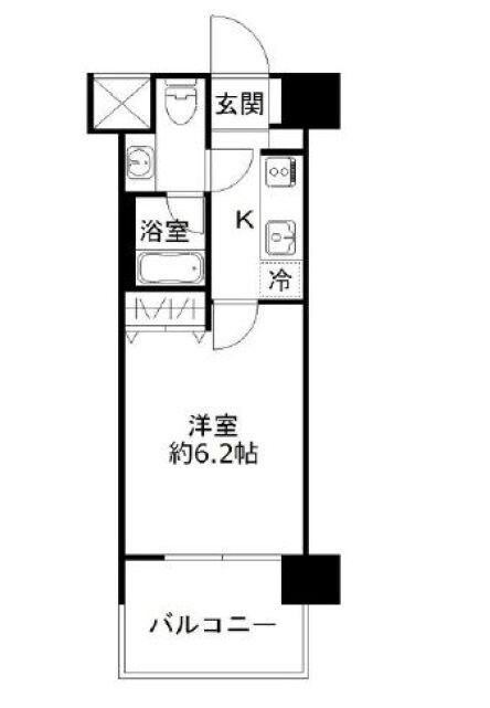 フォレシティ豊洲の物件間取画像