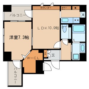 Haus Friedeの物件間取画像