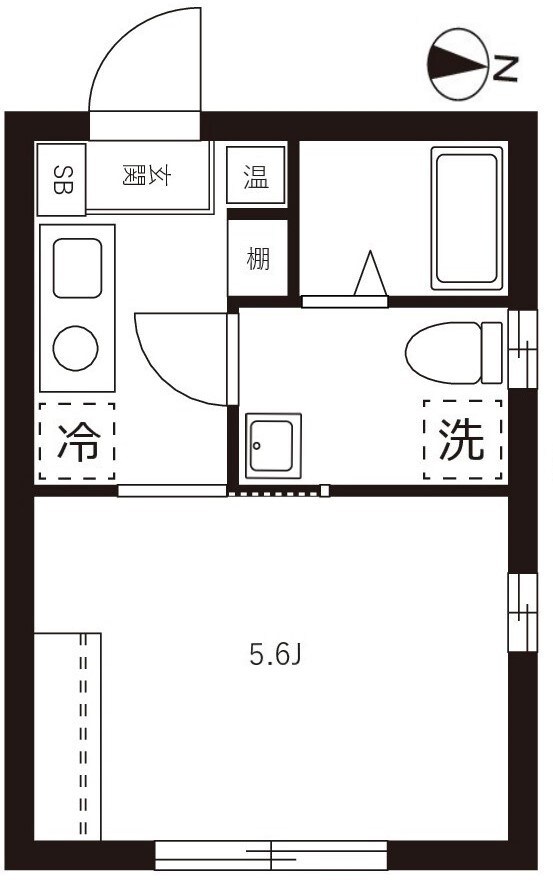 コルク清澄白河の物件間取画像