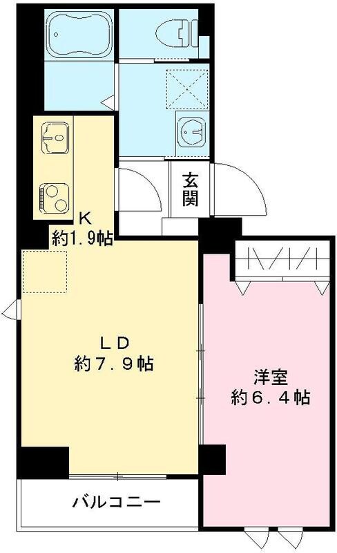 フラッツ平河町（TOKYO ZERO EMISSION HOUSE）の物件間取画像