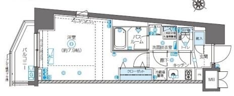 ZOOM南麻布の物件間取画像