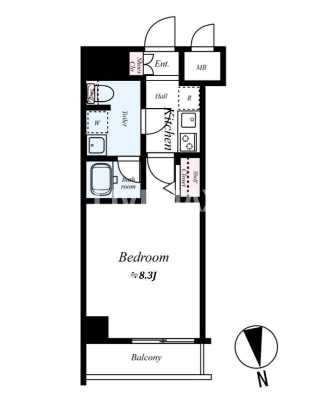 パティーナ住吉Triaの物件間取画像