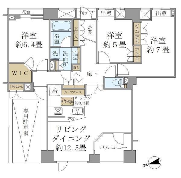 アクシルコート銀座イーストの物件間取画像