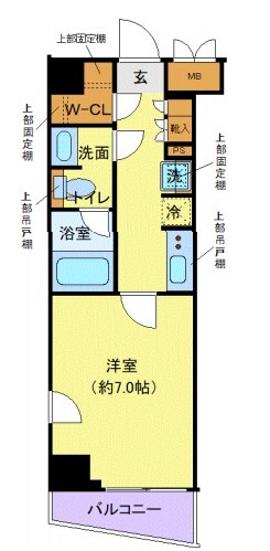 ディアレイシャス落合南長崎の物件間取画像