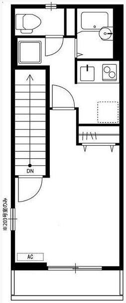 西大井駅 徒歩6分 2階の物件間取画像