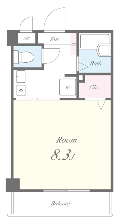 クリーンガーデン御茶ノ水の物件間取画像