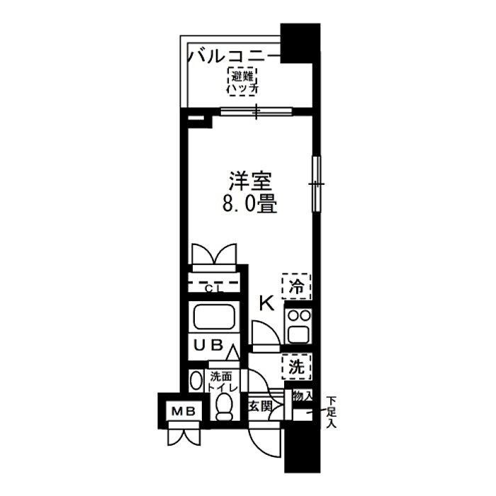 錦糸町駅 徒歩5分 3階の物件内観写真