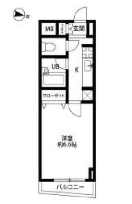 初台駅 徒歩8分 3階の物件間取画像