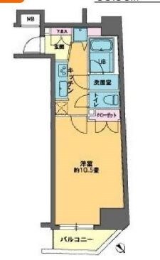 人形町駅 徒歩5分 6階の物件間取画像